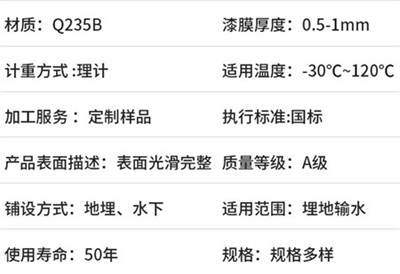 淮北电力用热浸塑钢质保护管产品性能特点